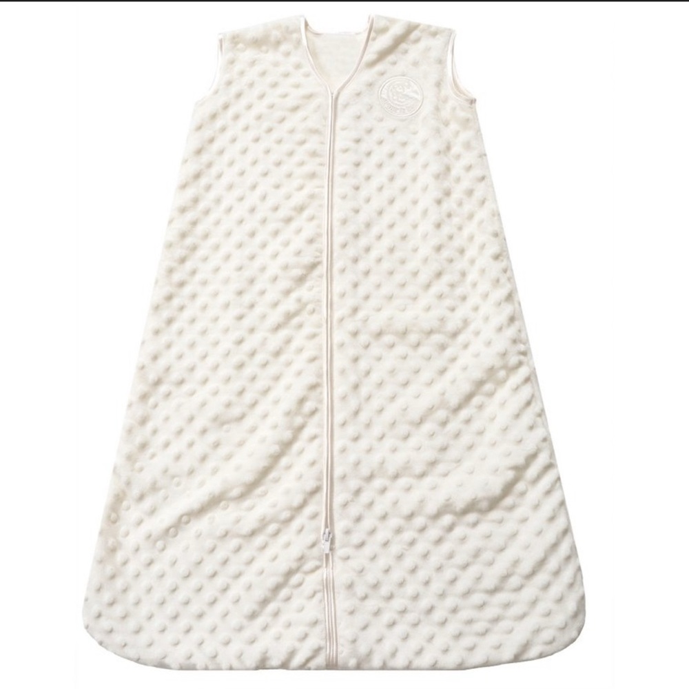 Halo innovations sleep sack plushy dot velboa wearable blanket